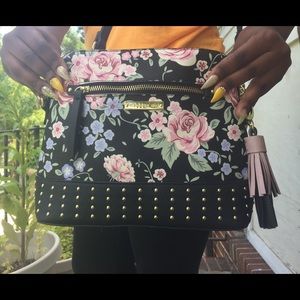 Madden Girl Floral Handbag Shoulder Bag
